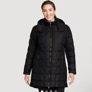Eddie Bauer Women's Black Puffer Coat